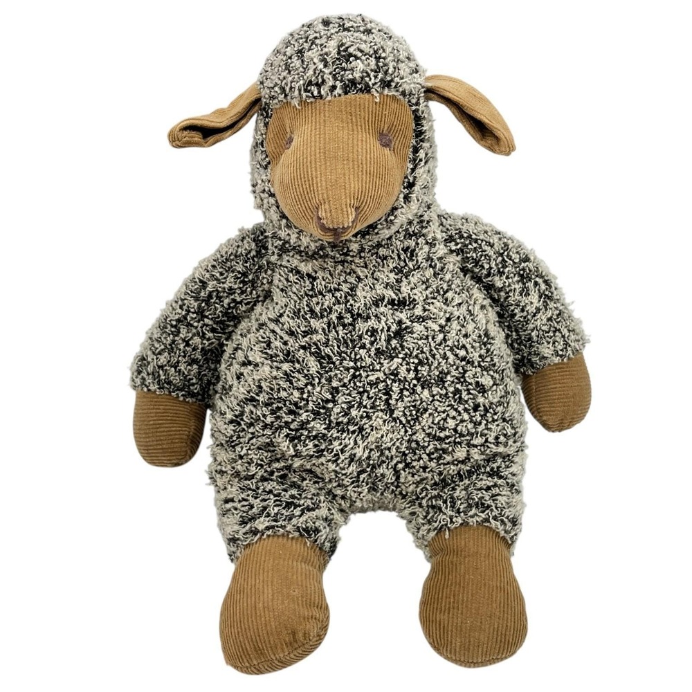 Vintage Russ Berrie Chester Lamb Terry Corduroy Stuffed Animal Plush 10 Inch